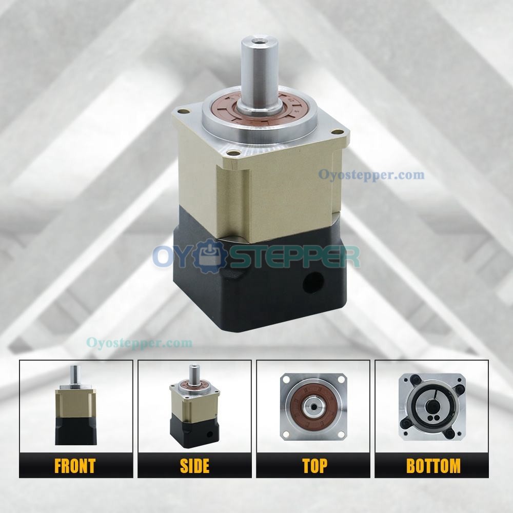 Helical Planetary Gearbox Speed Reducer For Nema 23, Nema 24 Servo Motor 14mm Axis